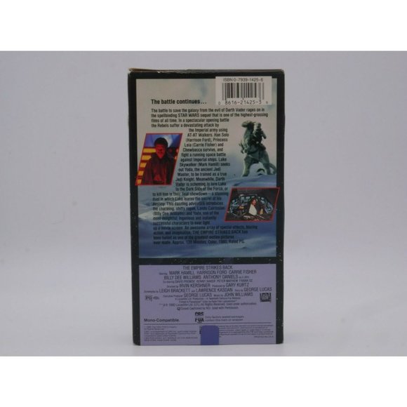 Star Wars: The Empire Strikes Back (VHS Video Out Of Print 1990) CBS FOX Video - Picture 4 of 6